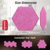 imageTONOR 18 Pack Hexagon Acoustic Panels 12quotx 10quotx 04quot WhiteRose