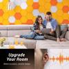 imageTONOR 18 Pack Hexagon Acoustic Panels 12quotx 10quotx 04quot WhiteWhite