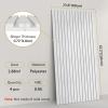 imageTONOR 4Pack Bilayer Acoustic Panels Large Selfadhesive 472  236  072 Adhesive Wall Panel Large Soundproof Tiles for Echo Absorbtion Acoustical Barrier of Polyester Fiber GreyWhite