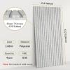 imageTONOR 4Pack Bilayer Acoustic Panels Large Selfadhesive 472  236  072 Adhesive Wall Panel Large Soundproof Tiles for Echo Absorbtion Acoustical Barrier of Polyester Fiber GreyGrey