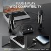 imageTONOR ASMR Microphone Equipment Bundle With Audio Interface Immersive 3D Stereo Dual Condenser Mics With Mixer Clear Sound Volume Control Furry Windscreens Set for ASMR PinkBlack