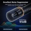 imageTONOR Dynamic Microphone XLRUSB Microphone for Podcast Recording Streaming Gaming XLR Cardioid Studio Mic with Quick Mute 35mm Headphone Jack Volume Control Mic with Boom Arm Pink TD510Black