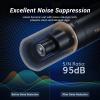 imageTONOR Dynamic Microphone XLRUSB Microphone for Podcast Recording Streaming Gaming XLR Cardioid Studio Mic with Quick Mute 35mm Headphone Jack Volume Control Mic with Boom Arm Pink TD510Black