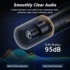 imageTONOR Dynamic Microphone XLRUSB Microphone for Podcast Recording Streaming Gaming XLR Cardioid Studio Mic with Quick Mute 35mm Headphone Jack Volume Control Mic with Boom Arm Pink TD510Black