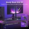 imageTONOR Dynamic Microphone XLRUSB Microphone for Podcast Recording Streaming Gaming XLR Cardioid Studio Mic with Quick Mute 35mm Headphone Jack Volume Control Mic with Boom Arm Pink TD510Black