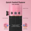 imageTONOR Dynamic Microphone XLRUSB Microphone for Podcast Recording Streaming Gaming XLR Cardioid Studio Mic with Quick Mute 35mm Headphone Jack Volume Control Mic with Boom Arm Pink TD510Pink