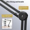 imageTONOR Microphone Boom Arm Microfono Stand Desk with High Riser 38 and 58 Screwadapter for Most Microphone Fully Adjustable perfect for Podcasts Streaming Gaming Office Recording T50157inch