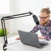 imageTONOR Microphone Stand Extension Arm Studio Suspension Scissor Boom Arm with Pop Filter 38quot to 58quot Adapter Excellent Compatibility Mic Clip Upgraded Heavy Duty Clamp T30185185