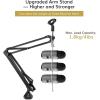 imageTONOR Microphone Stand Extension Arm Studio Suspension Scissor Boom Arm with Pop Filter 38quot to 58quot Adapter Excellent Compatibility Mic Clip Upgraded Heavy Duty Clamp T30185185