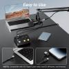imageTONOR Podcast Equipment Bundle Audio Mixer with Dynamic Microphone and Boom Arm Set XLR Mic with Studio Audio Interface Desk Mic Arm AllinOne Pack for Recording Podcasting Streaming POD1POD 1