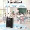 imageTONOR Portable Voice Amplifier for Teachers Rechargeable Mini Pa System with Wired Headset Microphone and Waistband Megaphone Speaker for Classroom Training Yoga Speech Meeting Tour Guides K10