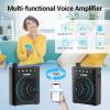 imageTONOR Portable Voice Amplifier for Teachers Rechargeable Mini Pa System with Wired Headset Microphone and Waistband Megaphone Speaker for Classroom Training Yoga Speech Meeting Tour Guides K10