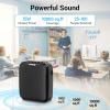 imageTONOR Voice Amplifier for Teachers 15W Bluetooth Voice Amplifier with Wireless Headset Mic Portable Megaphone Speaker Rechargeable PA System for Teaching Training Speaking Fitness Instructors K11