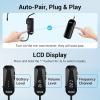 imageTONOR Wireless Headset Microphone UHF Microphone Headset System Head Handheld Mic 2 in 1 Ear Mic with 20 Channels 65ft Range for Fitness Teaching Tour Guide Voice Amplifier Speaker Pa