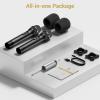 imageTONOR Wireless Microphones UHF Dual Cordless Metal Dynamic Mic System with Rechargeable Receiver for Karaoke Singing Wedding DJ Party Speech Church Class Use 200ft TW630 SilverBlackBlack
