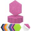 imageTONOR 18 Pack Hexagon Acoustic Panels 12quotx 10quotx 04quot WhiteRose