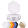 imageTONOR 18 Pack Hexagon Acoustic Panels 12quotx 10quotx 04quot WhiteWhite
