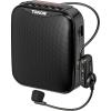 imageTONOR Voice Amplifier for Teachers 15W Bluetooth Voice Amplifier with Wireless Headset Mic Portable Megaphone Speaker Rechargeable PA System for Teaching Training Speaking Fitness Instructors K11