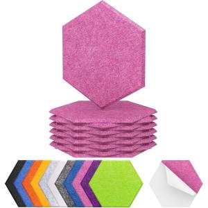 imageTONOR 18 Pack Hexagon Acoustic Panels 12quotx 10quotx 04quot WhiteRose