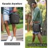 imageTONOR Karaoke Machine for Adults Portable Bluetooth Singing PA Speaker System with 2 Wireless Microphones and RGB LED Lights Supports BTAUXUSBTF Card for Party Home Karaoke OutdoorIndoor K6K7 Black