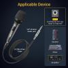 imageTONOR Professional Vocal Microphone for Singing Dynamic Handheld Wired Karaoke Mic Cardioid Studio Microfono with 45M XLR to 14quot Cable for SpeakersMixer MachineAmpSpeechKaraoke and OutdoorsD5