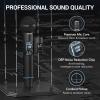 imageTONOR Rechargeable Wireless Microphones Metal Bluetooth Handheld Cordless Mic System with Receiver 2x25 UHF Professional Dynamic Mic for Karaoke Church Singing Wedding Meeting DJ 328ft TW720