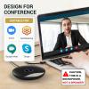 imageTONOR USB Conference Microphone 360 Omnidirectional PC Computer Condenser Mic with Mute Button for Online MeetingClass Zoom Call Skype Chatting Plug ampamp Play TM20