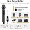 imageTONOR Wireless Microphone with TrebleBassEcho Dynamic Handheld Singing Mic with Receiver for Stage Wedding Karaoke Machine PA System Speaker Amp Mixer 30 UHF Adjustable Frequencies 200ft TW515