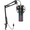 imageRGB Gaming Mic TONOR USB PC Microphone with Adjustable Boom Arm Quick Mute Button for Streaming Podcasting Recording Singing Condenser Cardioid Microfono Kit for PS45 Twitch Gamer YouTuber Q9SQ9S