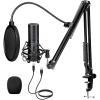 imageRGB Gaming Mic TONOR USB PC Microphone with Adjustable Boom Arm Quick Mute Button for Streaming Podcasting Recording Singing Condenser Cardioid Microfono Kit for PS45 Twitch Gamer YouTuber Q9SQ9