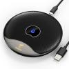 imageTONOR USB Conference Microphone 360 Omnidirectional PC Computer Condenser Mic with Mute Button for Online MeetingClass Zoom Call Skype Chatting Plug ampamp Play TM20