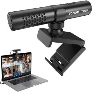 imageTONOR USB Conference Microphone for Laptop Adjustable Computer PC Mic with Mute Button ampamp LED Indicator for Video Call Meeting Microfono for Desktop Zoom Skype YouTube PlugPlay for MacOS Windows